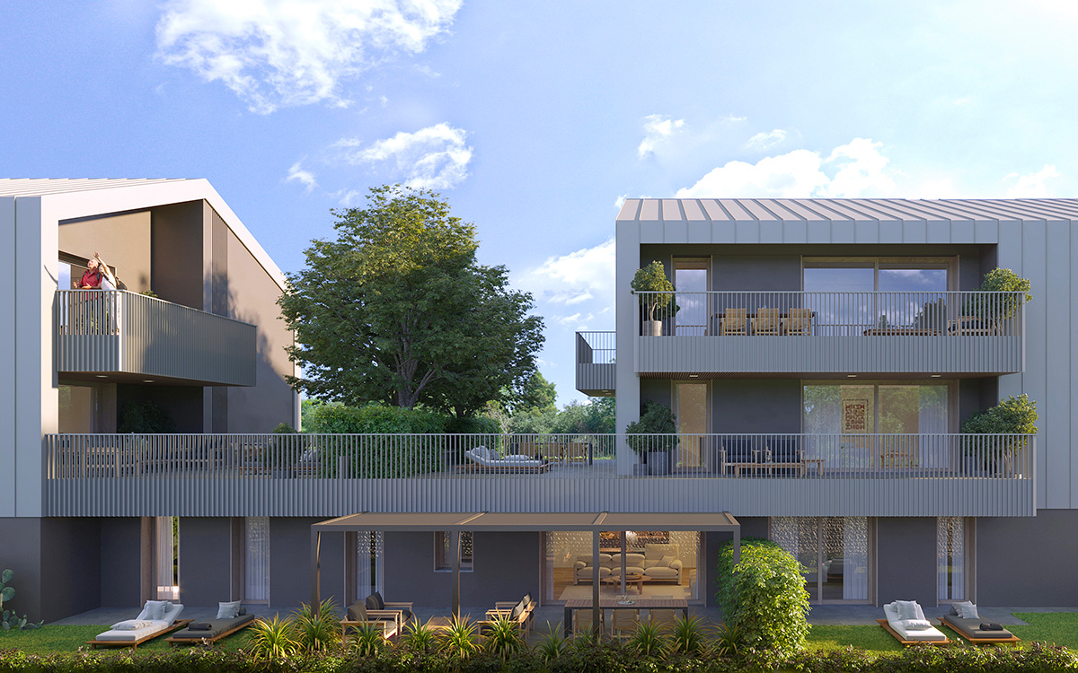 Esterno Residenze Montello Montebelluna