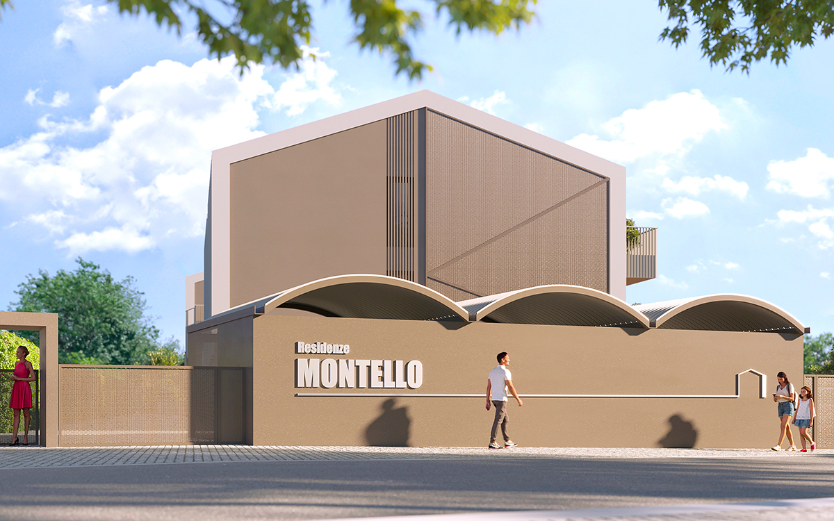 Esterno Residenze Montello Montebelluna